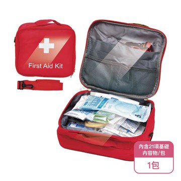 【YASCO 昭惠】大緊急救難包X1包 25x21x11cm 內含基礎內容物+附背帶