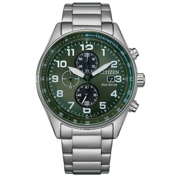 CITIZEN 星辰 Chronograph 賽車運動風格計時男錶/43mm(CA0770-72X)