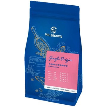 伯朗 咖啡豆-450G(巴西聖多士) [大買家]
