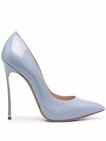 Casadei - Blade Roxanne stiletto pumps - women - Leather/Leather/Leather - 41 - Blue