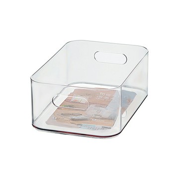 【史代新文具】聯府KEYWAY TLS100 (小)閃亮PET收納盒-透明