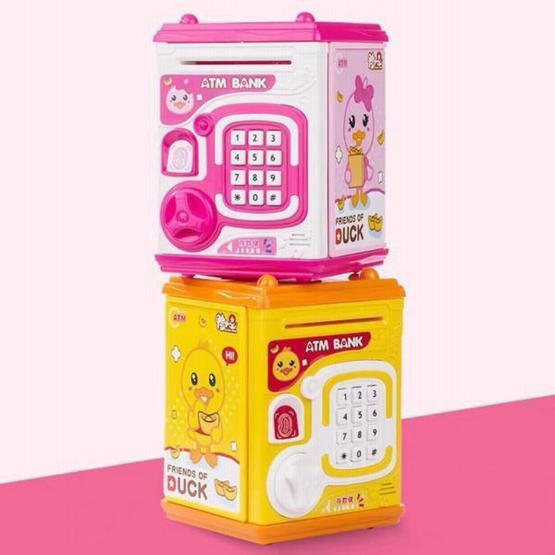貯金箱 ミニATM パスワードロック 暗証番号 子供 キッズ