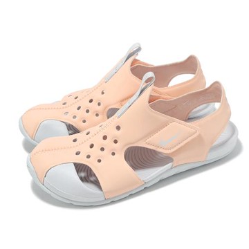Nike 涼鞋 Sunray Protect 2 PS 中童 小朋友 粉 魔鬼氈 涼拖鞋 943826-801