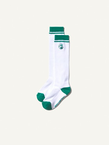Sport Micca Knee Socks_White-Green