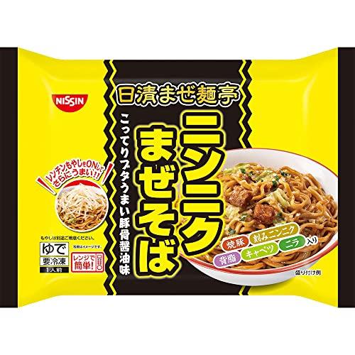 [冷凍] 日清 まぜ麺亭 ニンニクまぜそば 276g×14個