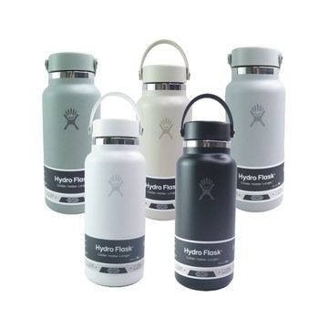 Hydro Flask 寬口真空保溫鋼瓶 32OZ 不鏽鋼 HFW32CTS- 送水瓶刷【iSport愛運動】