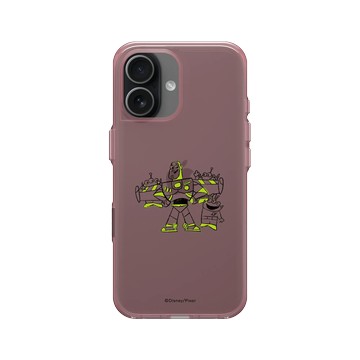 iPhone 17 Clear (相機按鈕) 晶醺玫 - 迪士尼-玩具總動員 Toy Story - 巴斯光年與三眼怪