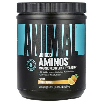 Animal, Juiced Aminos® 果汁胺基酸粉，橙味，13.5 盎司（384 克）