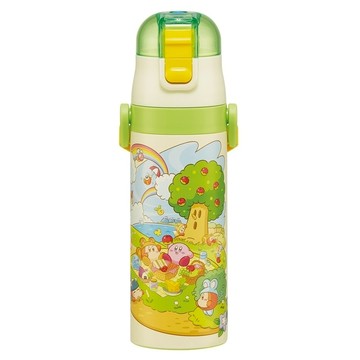 Skater 超輕量彈蓋直飲式保冷不鏽鋼水壺  星之卡比  470ml  1個