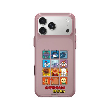 iPhone 17 Pro Max Clear (相機按鈕) 晶醺玫 - Anpanman麵包超人 - 麵包超人總動員