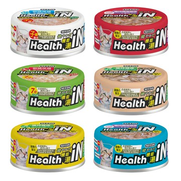 【蝦皮直營】惜時 Health iN 機能湯澆汁貓餐罐 80g/罐 貓咪 貓 罐頭 貓食 貓罐 副食罐 現貨