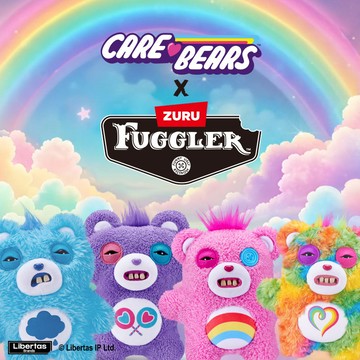 現貨Fuggler放克牙寶之愛心熊聯名系列醜萌搞怪潮玩公仔玩偶15755預售