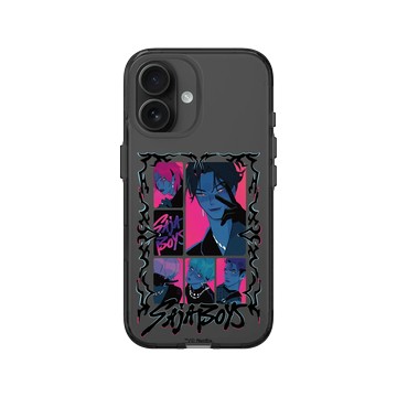 iPhone 16 Clear (相機按鈕) 酷墨灰 - Kpop 獵魔女團 - Your Idol