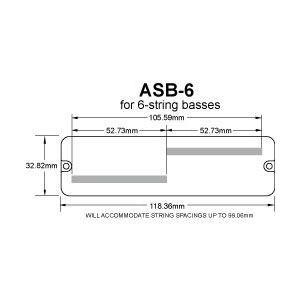 Seymour Duncan Active Soapbar String Phase I set ASB-6s