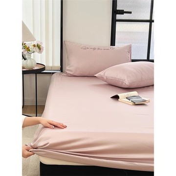 夏季天絲床笠單件 100%萊賽爾纖維冰絲床墊保護罩涼感絲席夢思套