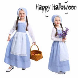 送料無料 ハロウィン 衣装 子供用 キッズ 女の子 農場 新劇服