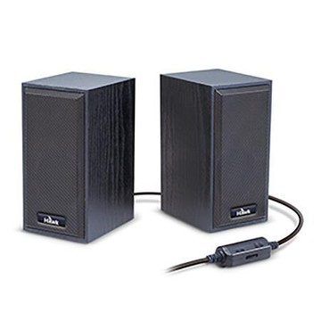 浩客Hawk二件式木質喇叭/08-HGU206BK/黑