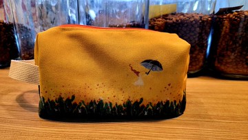 靜花園會做印製的筆袋之散步款