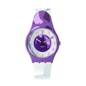 Swatch FRIEZA X Swatch 經典手錶/男錶/女錶/瑞士製造 GZ359 (34mm)【官方旗艦店】