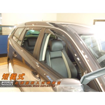 紳寶SAAB 93 LINEAR(5D) 2002-2009年【崁入式晴雨窗-短截款】比德堡 內崁 嵌入 內嵌