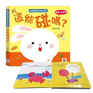 寶寶安全啟蒙玩具書：這能碰嗎？（翻翻+洞洞書）
