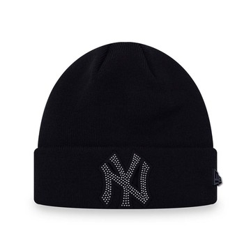 【NEW ERA】毛帽 NEW ERA DARK 90S 紐約洋基 黑 保暖帽 男女款 -NE14363433