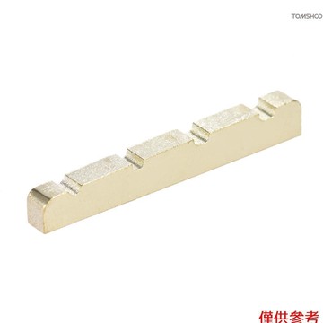 用於 4 弦電貝司吉他的預開槽黃銅弦螺母