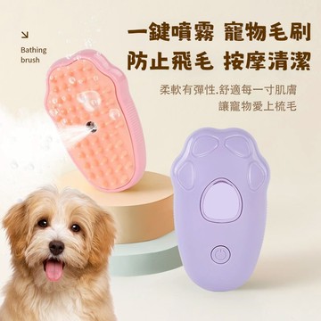 貓咪梳 壹鍵除毛噴霧梳 噴霧除毛梳 寵物梳子 寵物噴霧梳 廢毛梳 噴霧按摩梳 梳毛器 退毛梳 寵物針梳 貓梳 狗狗噴霧梳