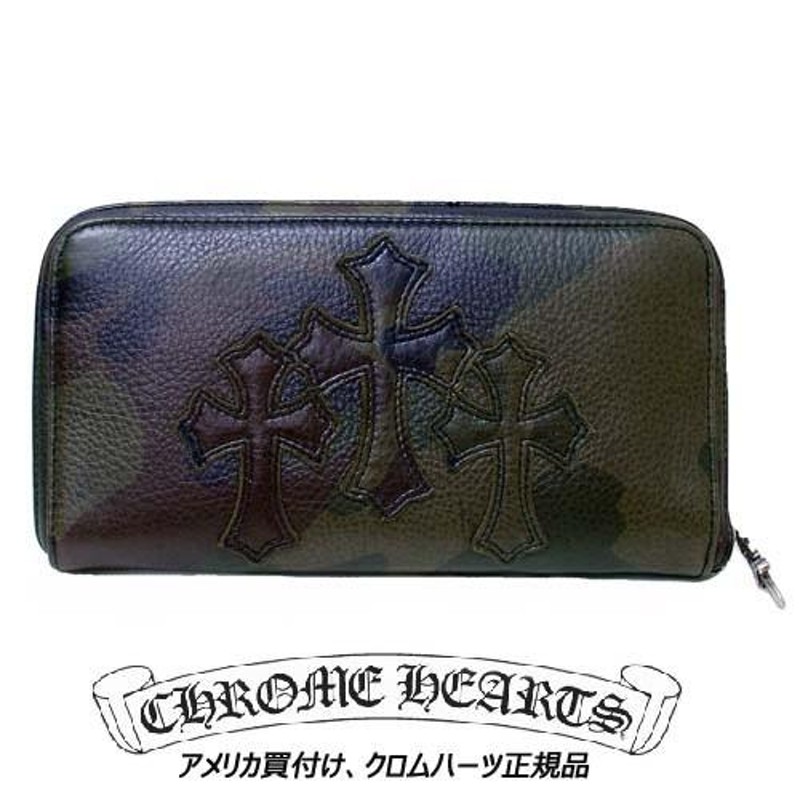 クロムハーツ ☆T Chrome Hearts 長財布 REC F ZIP2 3セメタリータンクカモフラージュ ウォレット | LINEブランドカタログ