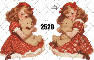 original sticker no.2529 人物貼紙 原創貼紙 原創人物貼紙 裝飾貼紙 cotton melody