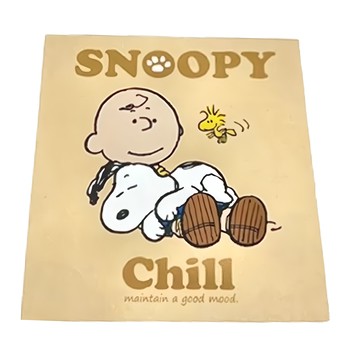 收納王妃 SNOOPY 好心情 4方便條本  橘色  6本  1組