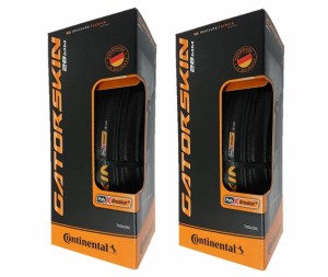 Continental Gatorskin Duraskinタイヤ2- Pack