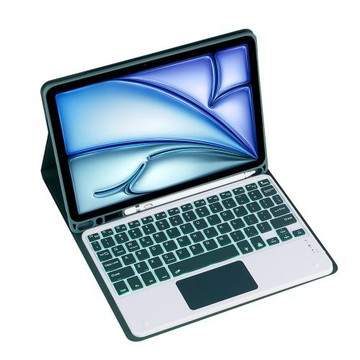 適用蘋果iPadair7/6 pro11藍牙鍵盤保護套13/10代mini7/10.9 2025