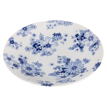 佐和陶瓷 日本製  24.5 x 5cm  花滿  1個