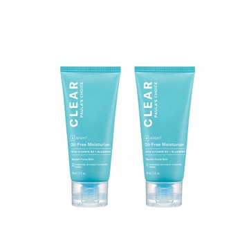超給利限定!Paula’s Choice寶拉珍選 淨透無油水凝乳60ml x2入團購組