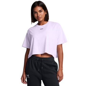 【UNDER ARMOUR】UA 女 WASH LOGO 短版T-Shirt_1389158-535