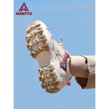 悍途戶外登山鞋女防滑減震耐磨輕便透氣增高越野爬山運動徒步鞋女