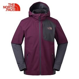 [ THE NORTH FACE ] 男 Windwall防風外套 紫紅 / NF0A3RG13YE