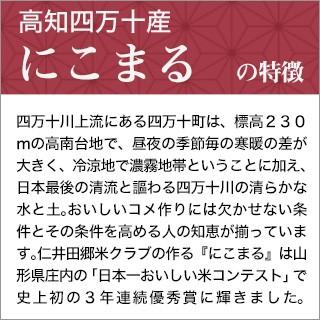 新米 令和5年 高知産 にこまる 日本一おいしい米コンテスト 全国第二位 優秀金賞受賞〈特A評価〉 300g(2合) × 3個セット 真空パック・ゆうパケット便送料込