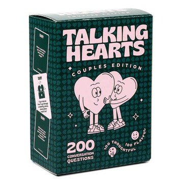 用心交談游戲 Talking Hearts 情侶對話游戲 英文卡牌游戲