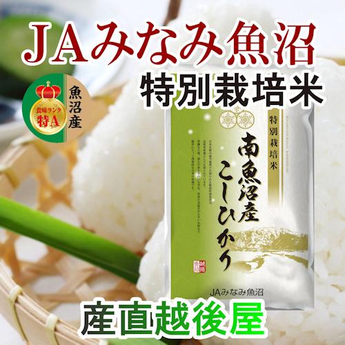 令和５年産 新米 コシヒカリ 10kg 玄米 特Ａ地区 魚沼産 新潟県 南魚沼 JAみなみ魚沼農協 特別栽培米 産地限定 こしひかり 送料無料