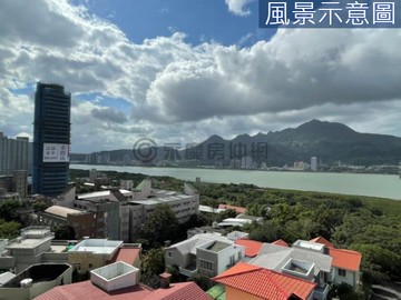 紅樹林雲水景觀樓中樓+大露臺大車庫~必須買一起發!｜新北市淡水區八勢路