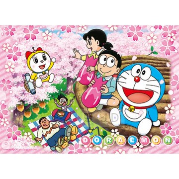 【P2拼圖】HP0520-191 哆啦A夢 (春櫻花見) 拼圖 520片盒裝拼圖
