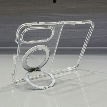 適用iphone18FOLD摺疊屏手機殼透明二合一磁吸蘋果18亞克力手機套