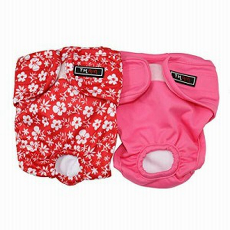 Thain 犬 おむつカバー 犬オムツ 犬用サニタリーパンツ 布 女の子用 雌犬 洗える 再利用可能 サイズ調整可能 生理パンツ 介護 お出掛け 通販 Lineポイント最大1 0 Get Lineショッピング