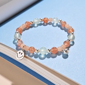 開心果-兒童純銀手鍊/手工串珠