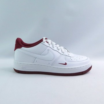 NIKE HF0952100 Air Force 1 LV8 (GS) 大童休閒鞋 女鞋 白x紅【iSport愛運動】