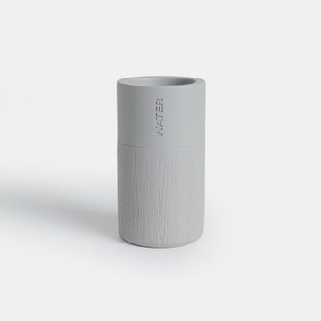 樹紋水泥漱口杯