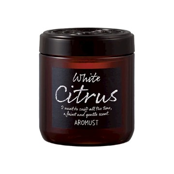 【日本晴香堂】室內芳香膏 (白色柑橘) (棕瓶) 160ML