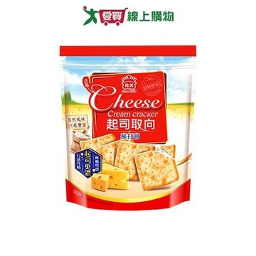 義美起司取向蘇打餅乾285G【愛買】